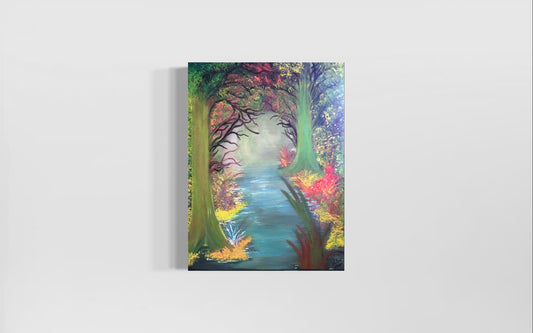 Mysterious Forest - Canvas